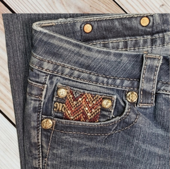 Miss Me Jeans with Southwestern Design Pockets Sz 27. Womens. - Picture 9 of 9